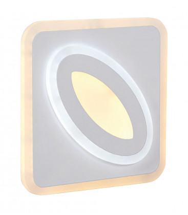 6017 PLAFON LED CUADRADO 39W REG METAL BLANCO