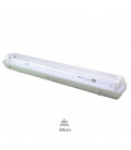 203200019 PANTALLA ESTANCA PARA 2 TUBOS LED T8 150cm GSC