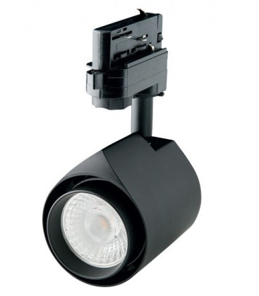 TD22M-3K8L-FL-B FOCO LED CARRIL 22W 3000K NEGRO