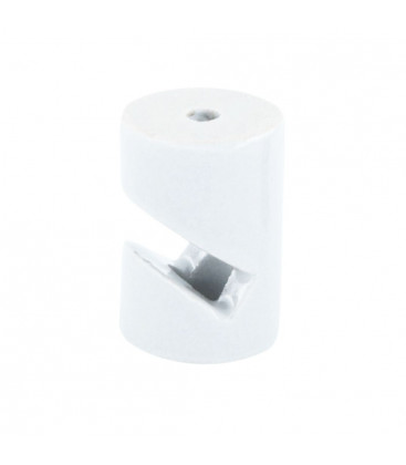 1400428 5UD SUJETACABLES EN V BLANCO 30x20mm ELECTROBILSA