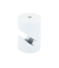 1400428 5UD SUJETACABLES EN V BLANCO 30x20mm ELECTROBILSA