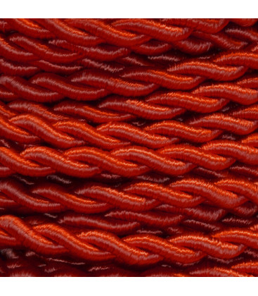 ROLLO 50m CABLE TRENZADO ROJO 2x0,75 (62)