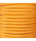 CIR62CM33 5 MTS CABLE TEXTIL LISO NARANJA CLARO MT