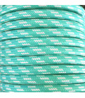 CIR62CM28/01 5 MTS CABLE TEXTIL FENIX MENTA/BLANCO