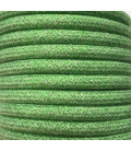 CIR62BA02 25m CABLE TEXTIL BATIDO VERDE ALGODON