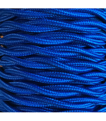 CABEXT2P05 15m CABLE TEXTIL TRENZADO AZUL