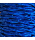 CABEXT2P05 15m CABLE TEXTIL TRENZADO AZUL