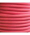 CIR62CM36 15 MTS CABLE TEXTIL LISO ROSA MATE