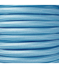 CIR62CM29 15 MTS CABLE TEXTIL LISO AZUL MATE