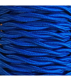 CABEXT2P05 5m CABLE TEXTIL TRENZADO AZUL