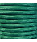 CIR62CM32 15 MTS CABLE TEXTIL LISO VERDE MATE