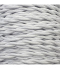 50m ROLLO CABLE TRENZADO ALGODON BLANCO