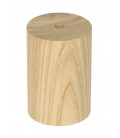 M010 CUBRE PORTALAMPARAS DECORATIVO MADERA 45X70m