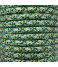 CIR62PI03 5m CABLE TEXTIL VERDE PIXEL BRILLO