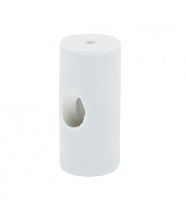 1400430 5UD DERIVACABLES TECHO DE PORCELANA BLANCO 20x45mm ELECTROBILSA