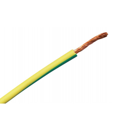 ROLLO 100m CABLE HILO FLEXIBLE 1,5 mm TIERRA