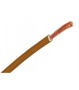 ROLLO 100m HILO FLEXIBLE DE LINEA MARRON 1,5mm²