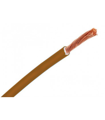 ROLLO 100m HILO FLEXIBLE DE LINEA MARRON 2,5mm²