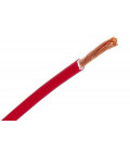 ROLLO 100m HILO FLEXIBLE DE LINEA ROJO 1,5mm²