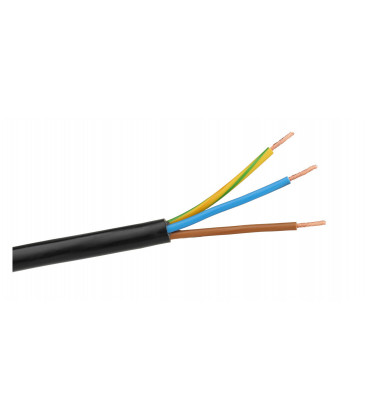 100m CABLE MANGUERA ACRILICA 2x1,5 NEGRO