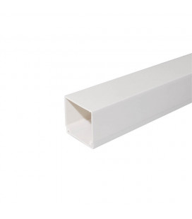 300620 CANALETA ELÉCTRICA BLANCA A TORNILLO 2M 75X50MM GSC