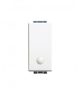 C4001/L INTERRUPTOR 16A 1 MODULO BLANCO LUNA