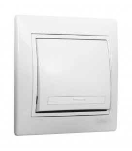 ERP03U PULSADOR CAMPANA BLANCO SERIE EUROPA