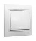 ERP02U INTERRUPTOR-CONMUTADOR BLANCO SERIE EUROPA