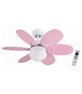 BASTILIPO ventilador con luz ALGARVE 75 cm con mando a distancia