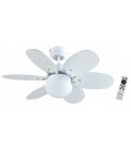 BASTILIPO ventilador con luz ALGARVE 75 cm con mando a distancia