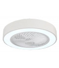 BASTILIPO ventilador con luz SINTRA 60 cm mando a distancia y bluetooth