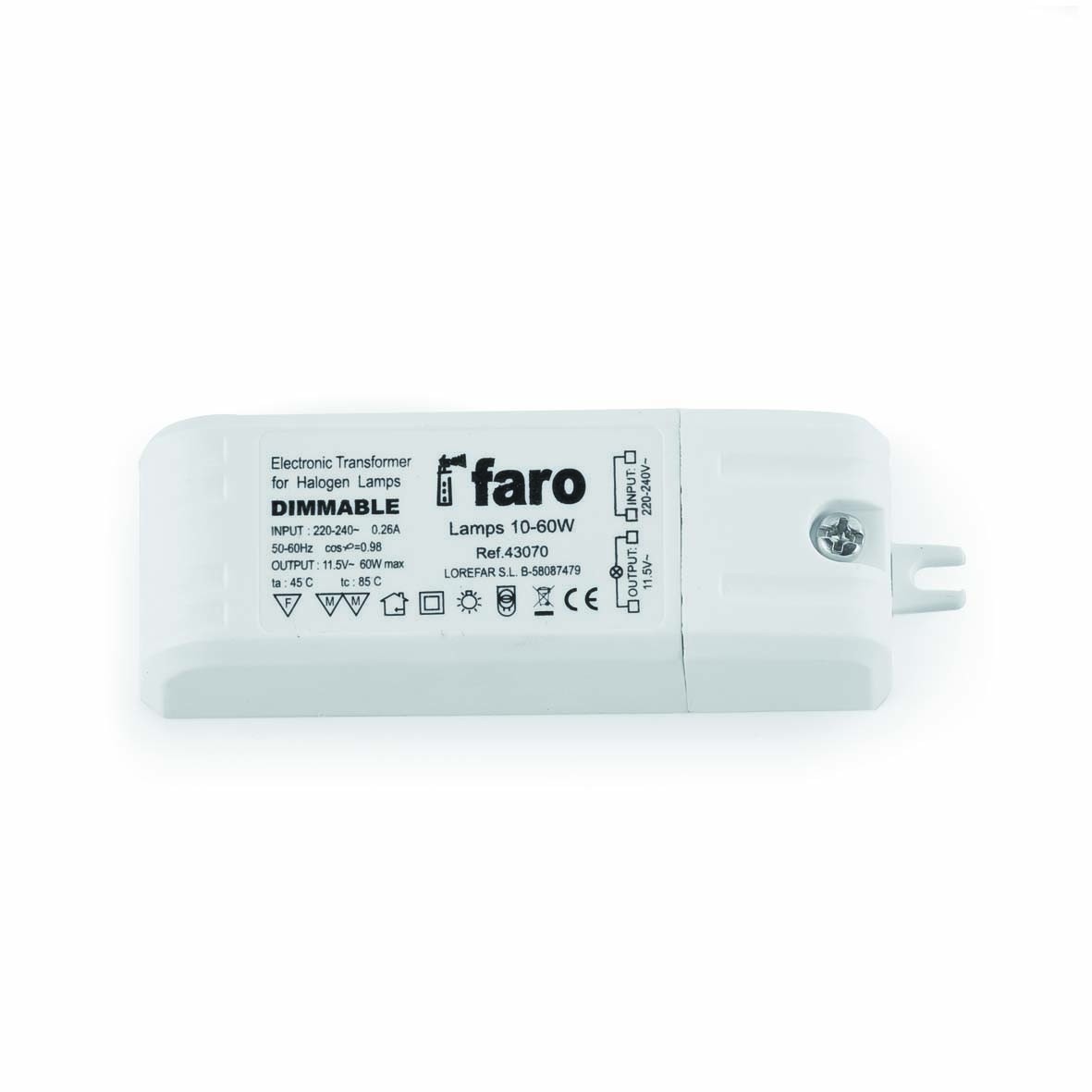 Transformador 60W Para Empotrables