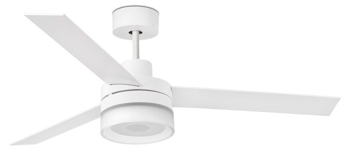 Ventilador con luz ICE de Faro Barcelona