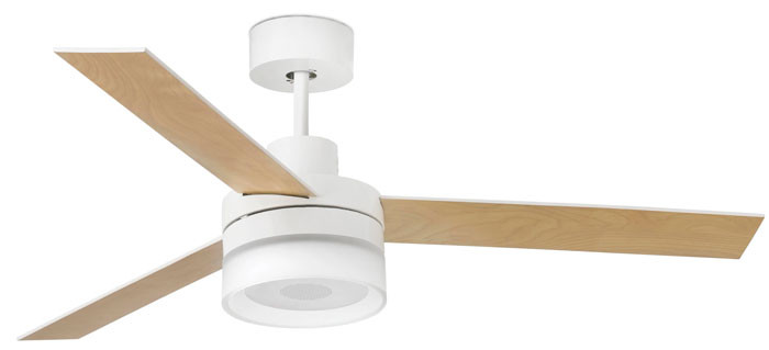 Ventilador con luz ICE de Faro Barcelona