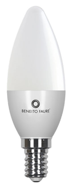 FLAMA 5.5W E14/E27 220V 360º LED de Beneito Faure