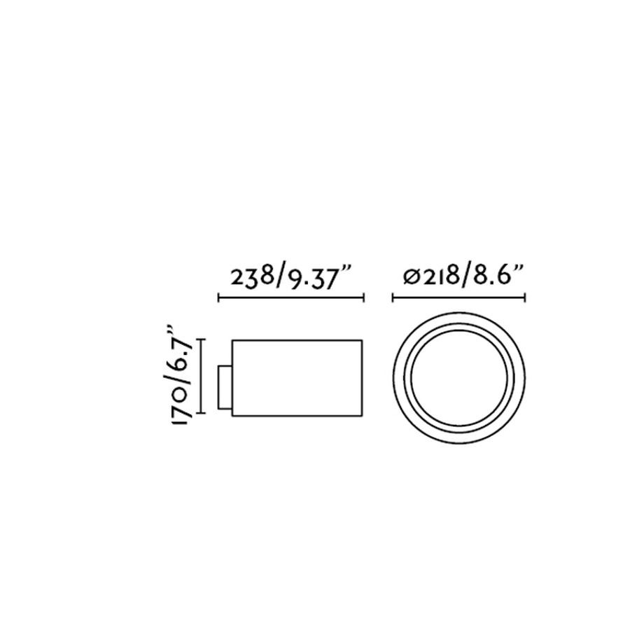 Aplique QUART 36W de Faro