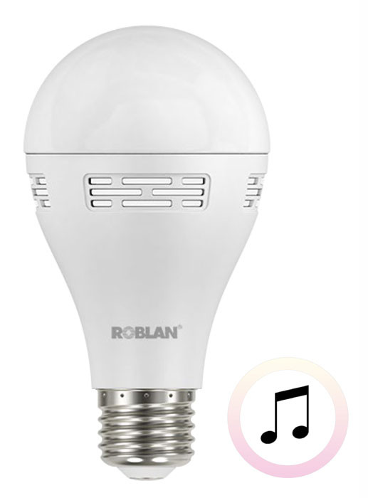 Estándar LED POP 9W con altavoces de Roblan