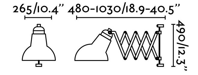Aplique extensible RAS de Faro