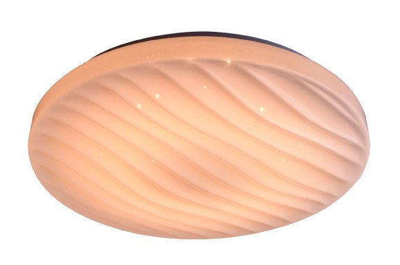 Plafón redondo SILVY tonalidad regulable 550mm de Cristal Record