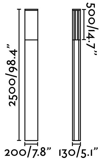 Farola DATNA 36W de Faro Barcelona