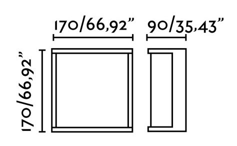 Aplique HIKARI de Faro Barcelona