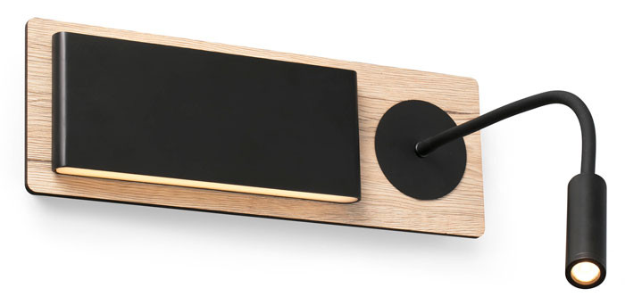 Aplique MOOD con lector 2x3W de Faro Barcelona