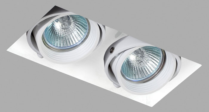 Empotrable de techo FALCON SIN MARCO 2x50W de Faro Barcelona