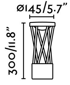 Sobremuro TWIST 10W de Faro Barcelona