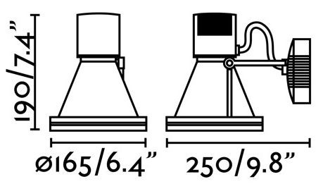 Proyector de pared PROJECT de Faro Barcelona