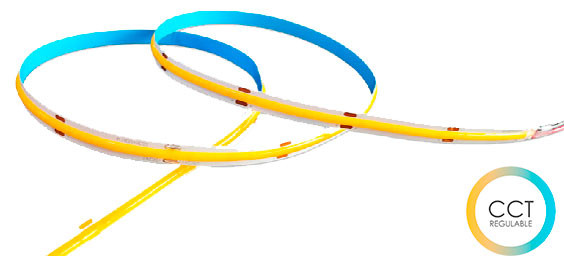 Tira LED DOTFREE 18W CCT REGULABLE de Roblan