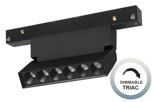 Foco lineal de carril magnético MAGNETO 10W de Mantra