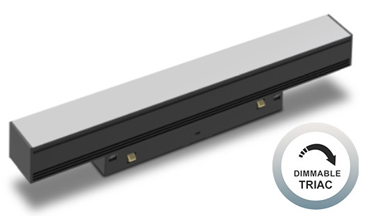 Módulo lineal de carril magnético LED MAGNETO 8W de Mantra