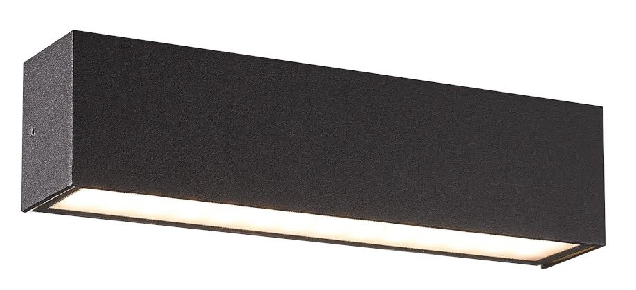 Aplique exterior IZAR LED 22W doble luz de Roblan