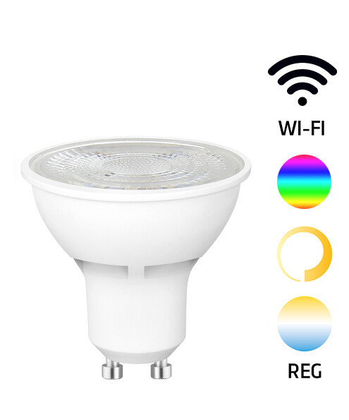 WOJ14415 LAMPARA LED 5W GU10 SMART REG RGB SPECTRUM
